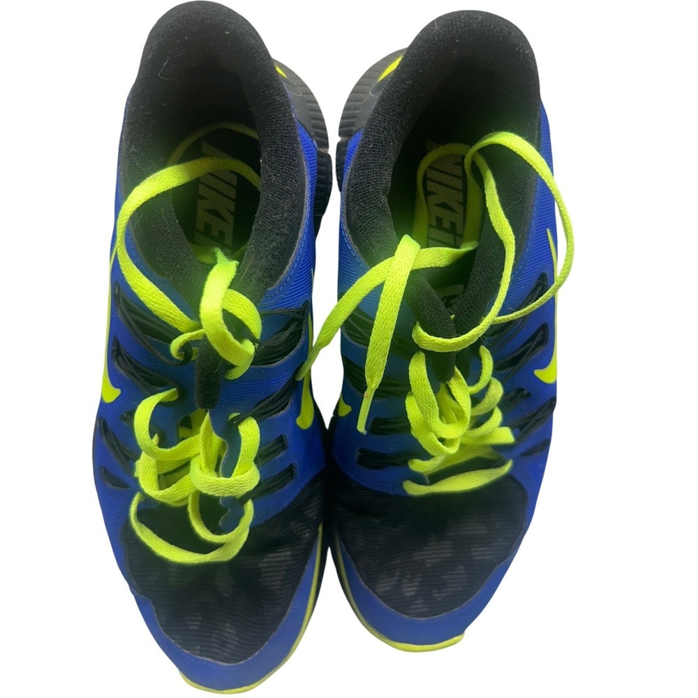 Nike Free‎ Women's H20 Repel Running Shoes Blue Neon Green Size 7.5
